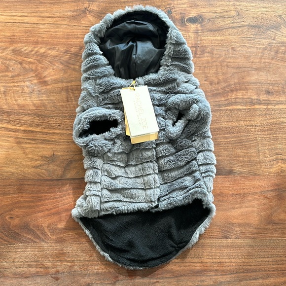 Rachel Zoe Other - Rachel Zoe Dog Fur Coat. Gray. NWT